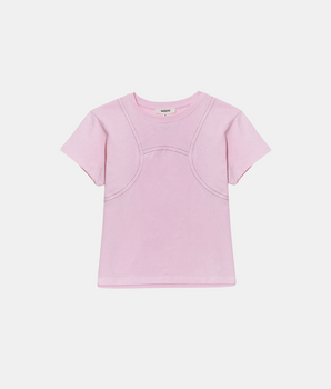 T-Shirt Curvy Rose