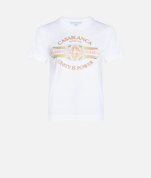 T-shirt imprimé en coton - Multicolore