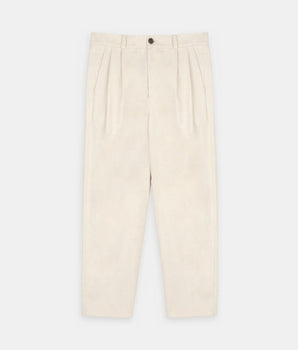 Pantalon Cambridge ample taille haute  Coton bio unisexe