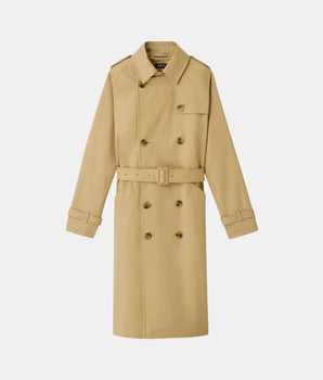 Greta women's mid-length trench coat