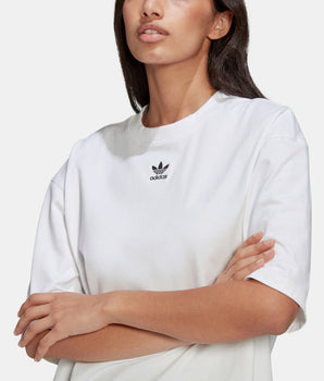 T-shirt ample coton logo brodé