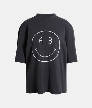 T-shirt Avi smiley monogramme coton bio