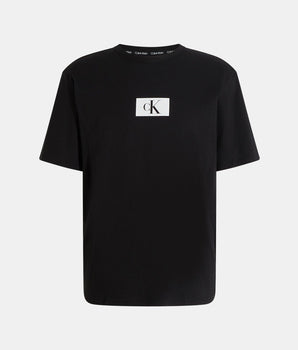 T-shirt d'intérieur droit monogramme coton
