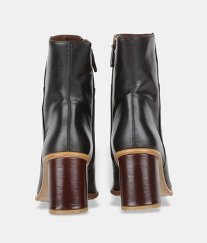 West Vintage leather ankle boots