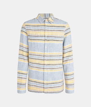 Organic cotton striped shirt