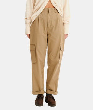 Pantalon Rine droit taille haute Coton upcyclé Rafale Market
