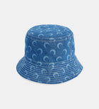 Monogram bucket hat in regenerated cotton denim