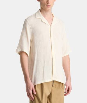 Eren shirt in textured cotton