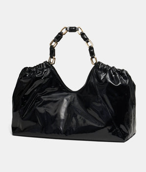 Kate large patent leather tote bag