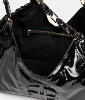 Kate large patent leather tote bag