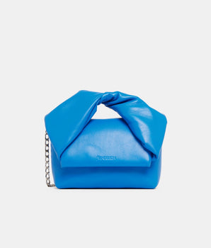 Mini Twister leather messenger bag